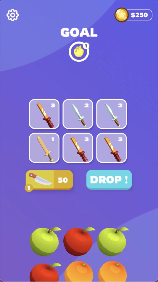 #1. Knife Cut : Merge Hit (iOS) 由: Maksym Kiryanov