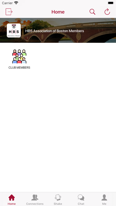 HBS Association of Boston Screenshot