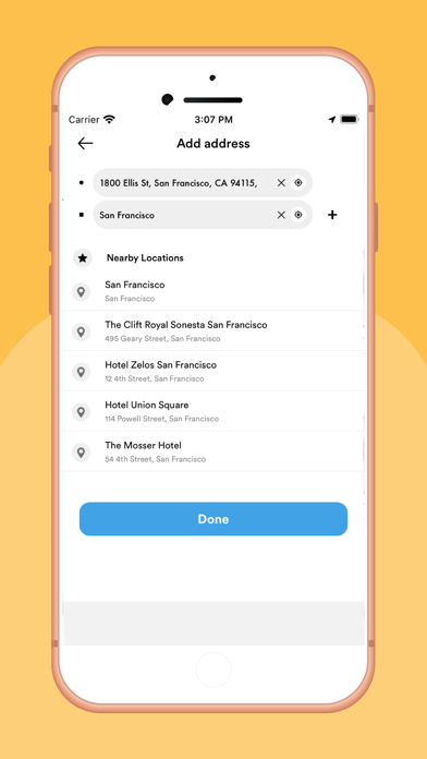 Pointone Expedite Delivery Screenshot