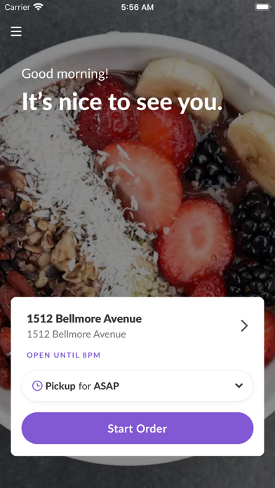 Purple Flamingo iPhone screenshot 4 - Food & Drink app