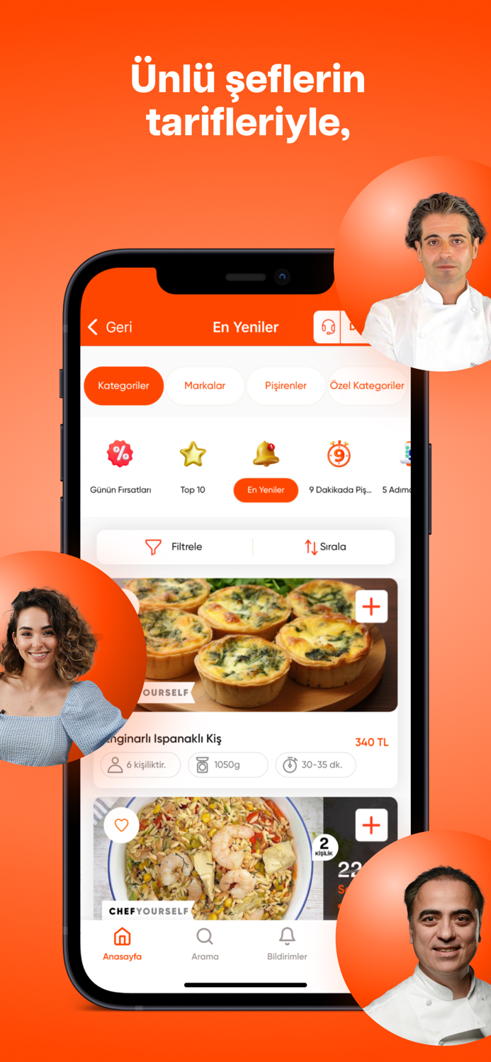 Pişir Aç Birleştir Pişir