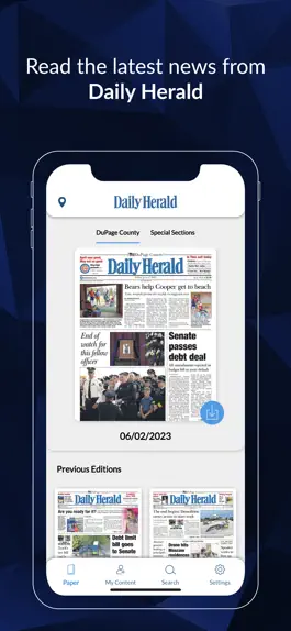 Game screenshot Daily Herald E-edition mod apk