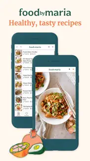 foodbymaria delicious recipes iphone screenshot 1