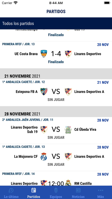 Linares Deportivo Screenshot
