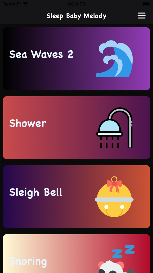 #4. Sleep Baby: Calm and Relaxing (iOS) 由: Hakan Atak