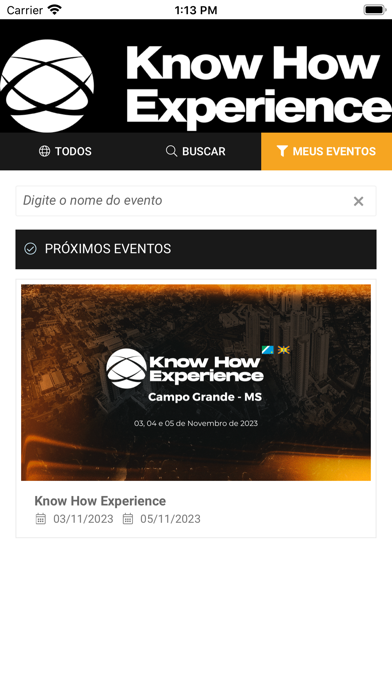 Know How Experience Screenshot