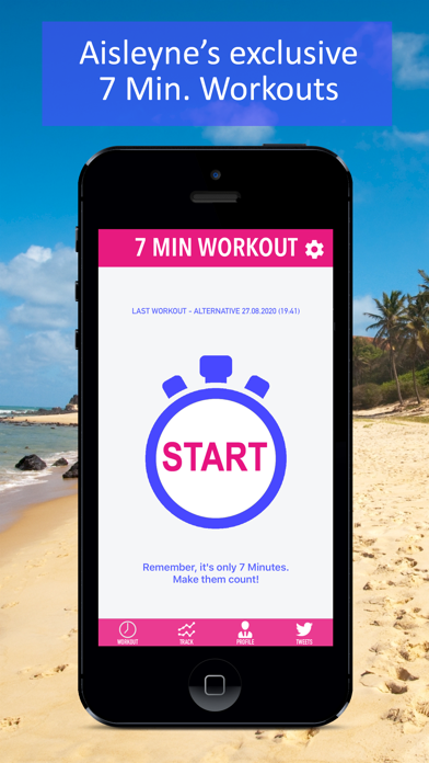 Aisleyne 7 Min. Workouts Screenshot