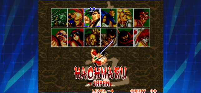 ภาพหน้าจอของ SAMURAI SHODOWN ACA NEOGEO