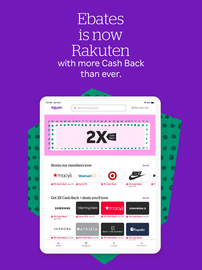 Rakuten Cash Back and Deals