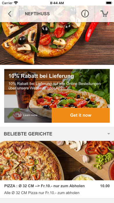 NeftiHuss Restaurant Screenshot 3 - AppWisp.com NeftiHuss Restaurant Screenshot 3 - AppWisp.com
