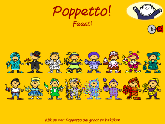 Poppetto Verkleed iPad app afbeelding 9