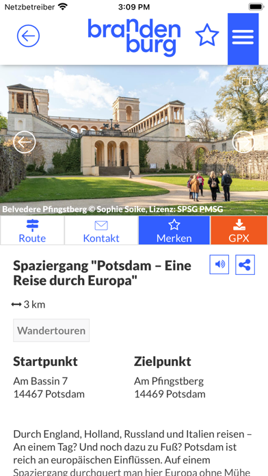 Brandenburg App Screenshot