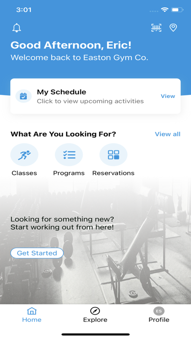 Easton Gym Co. Screenshot