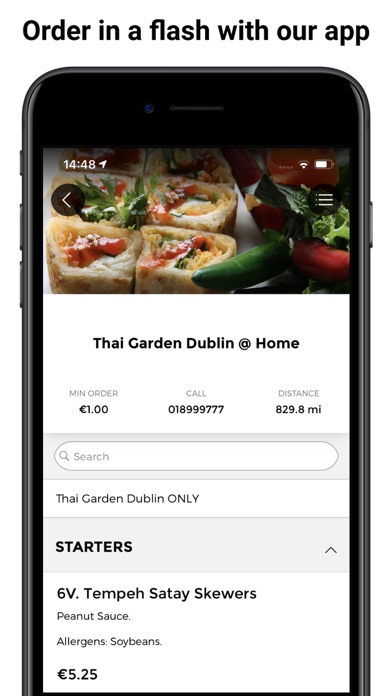 Screenshot #1 pour Thai Garden Dublin @ Home