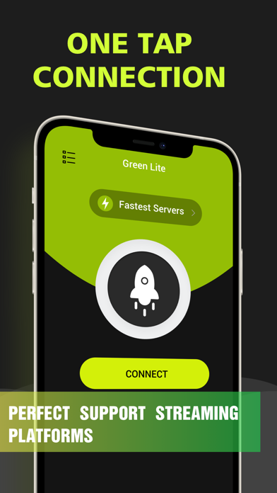 GreenLite VPN - Master Servers Screenshot