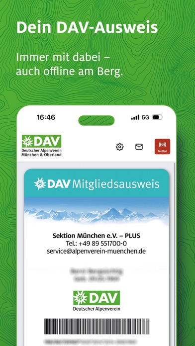 Mein DAV+ Screenshot