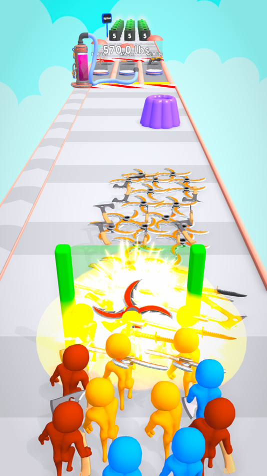 #7. Blobs & Hoses (iOS) Bởi: Lutfi Baykan