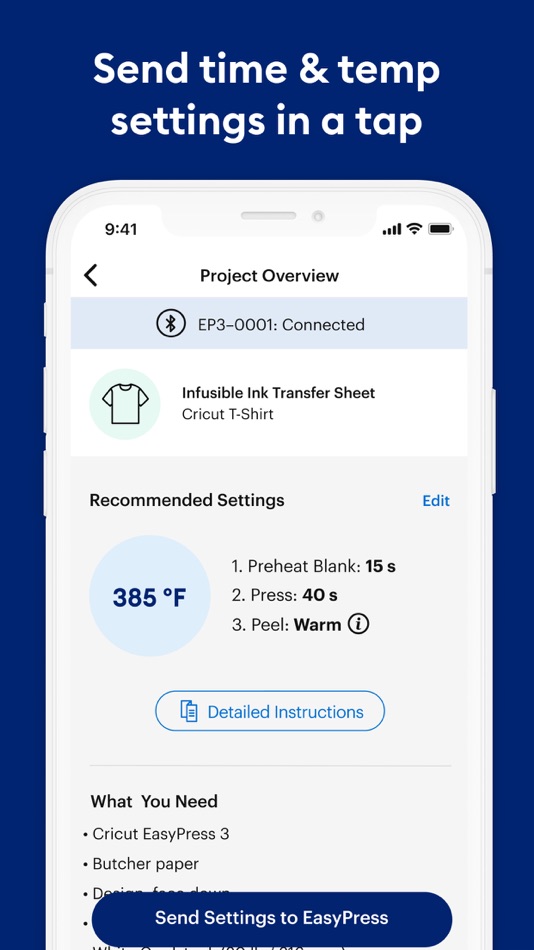 #5. Cricut Heat: DIY Heat Transfer (iOS) 由: Cricut, Inc.