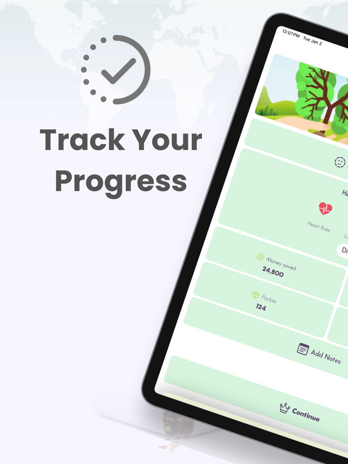 Quit Smoking Tracker App