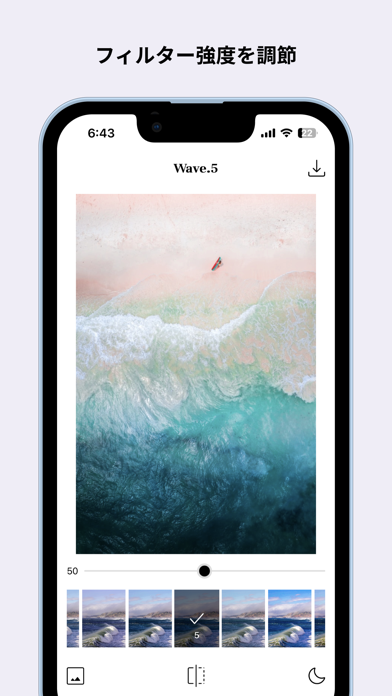 FilmN Lite: Waveのおすすめ画像2