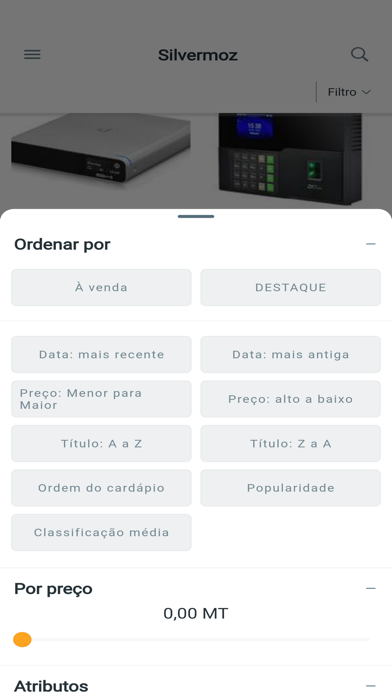 Silvermoz Store Screenshot