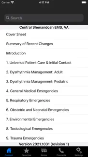 csems regional protocols iphone screenshot 2