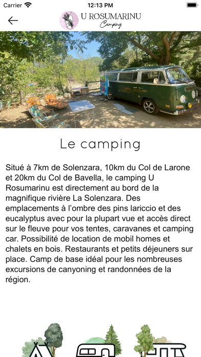 Camping U Rosumarinu Screenshot