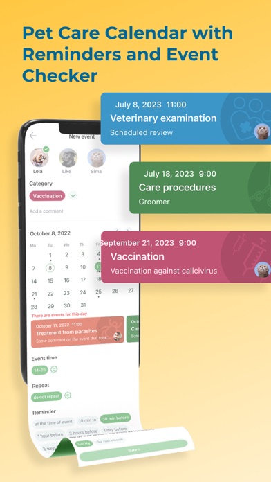 Pet Care App by Animal ID Screenshot