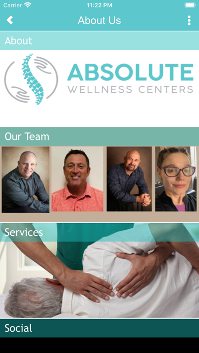 Absolute Wellness Centers Screenshot