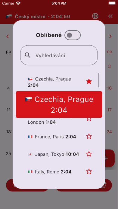 Český kalendář 2024 Screenshot