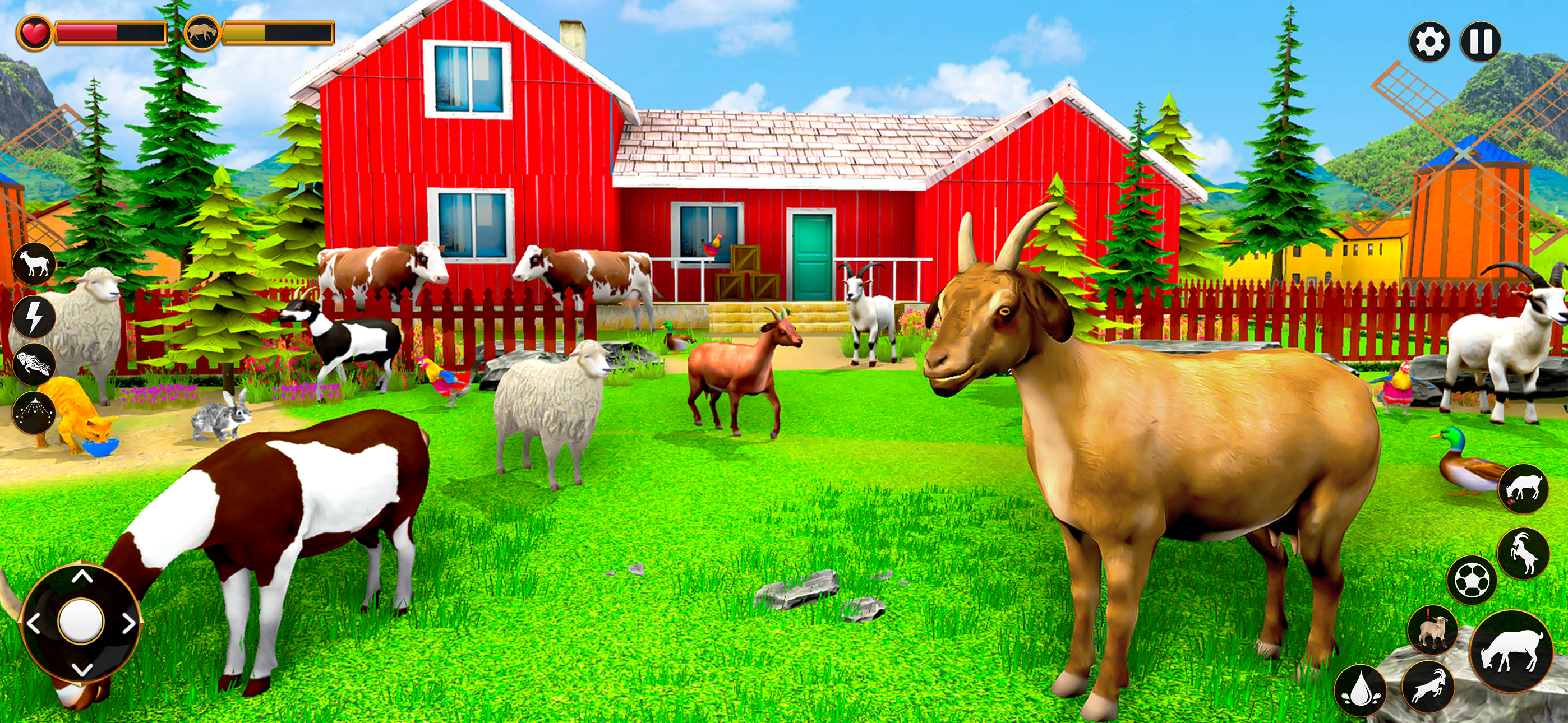 Crazy Goat Family Games Life