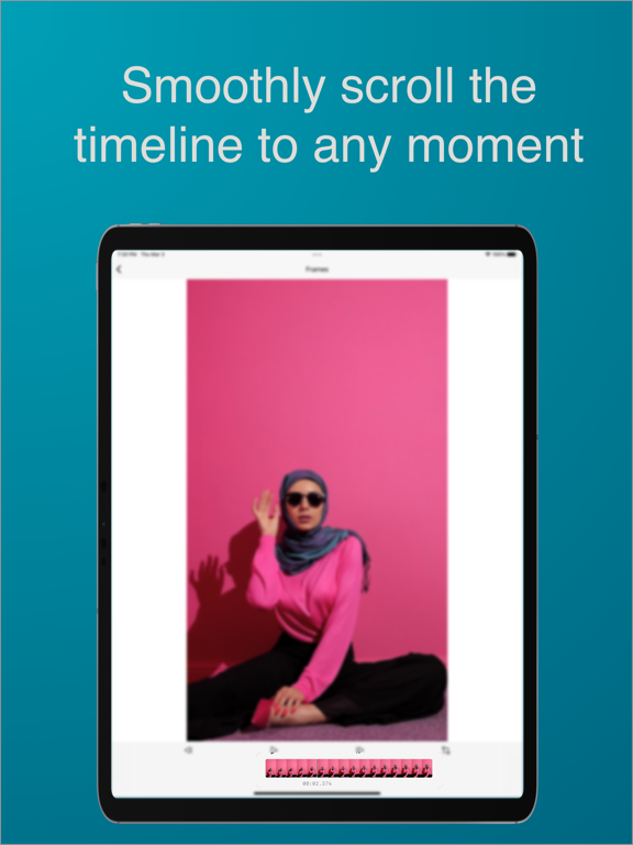 Grab Frame - Video to Photo iPad screenshot 1 - Photo & Video app