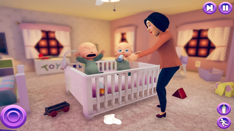 Newborn Twin Baby- Mother Sim - 1.1.6 - (iOS)
