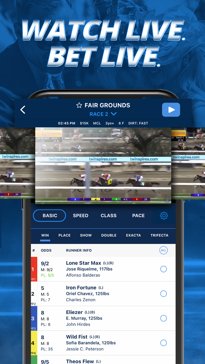 TwinSpires Horse Race Betting