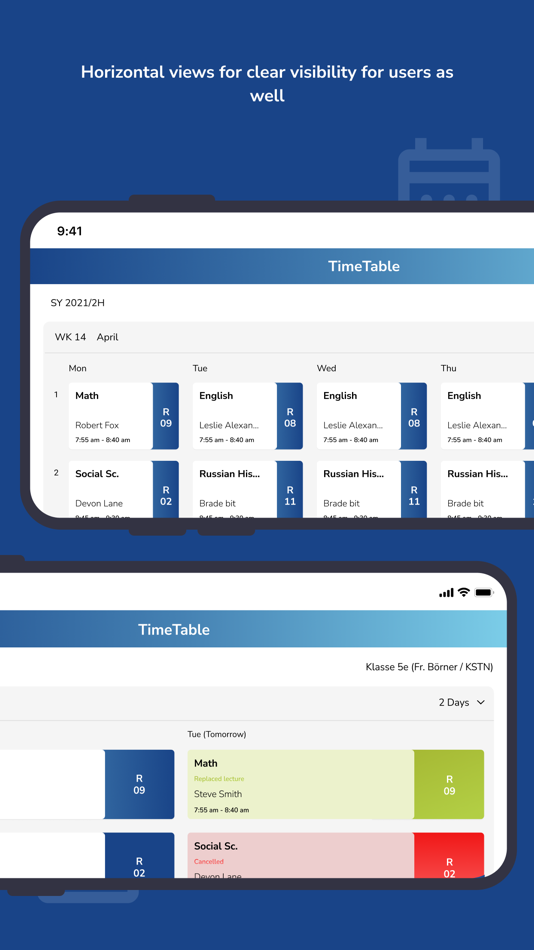 #4. Class TimeTable (iOS) 由: Blue IT Systems GmbH