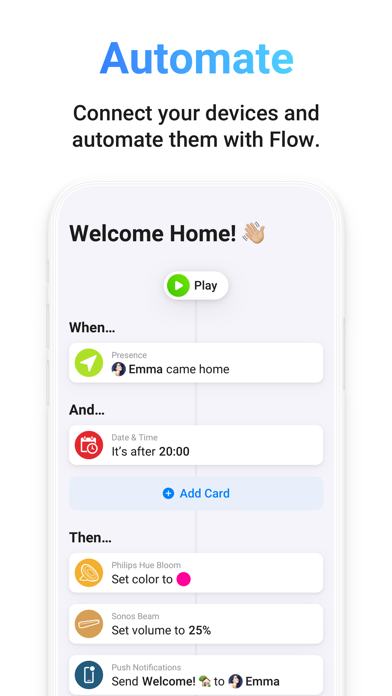 Screenshot #2 pour Homey — A better smart home