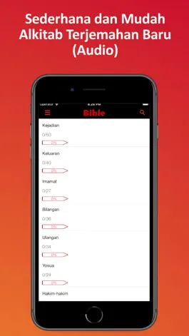 Game screenshot Alkitab Terjemahan Baru Audio mod apk