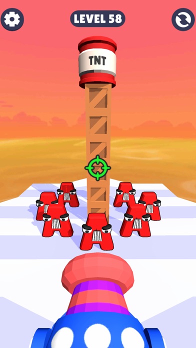 Happy Cannon Word 3D Screenshot