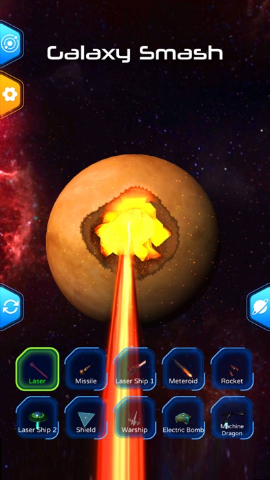 Galaxy Smash - Destroy Planets Screenshot