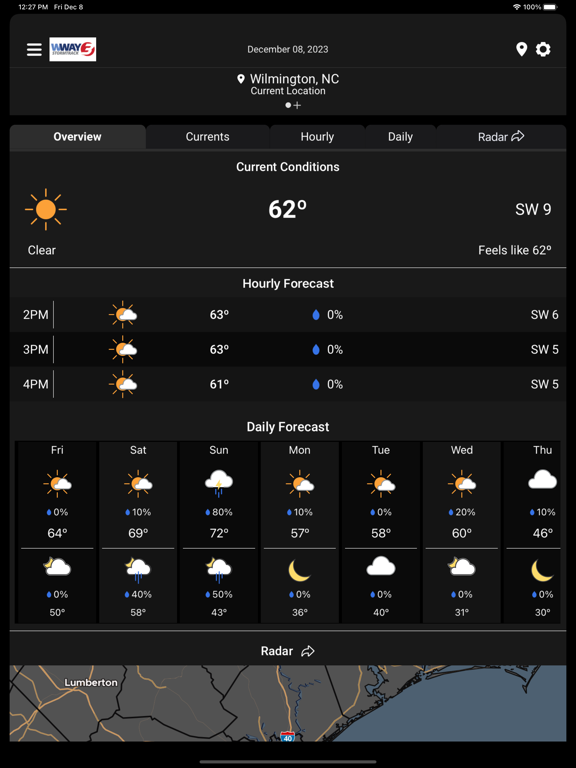 Screenshot #5 pour WWAY TV3 StormTrack 3 Weather