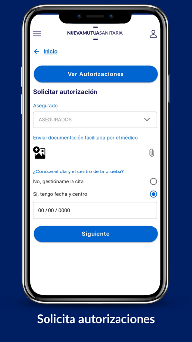 Nueva Mutua Sanitaria Screenshot
