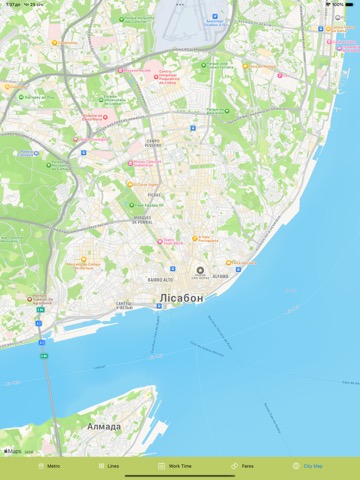 Lisbon Subway Mapのおすすめ画像1