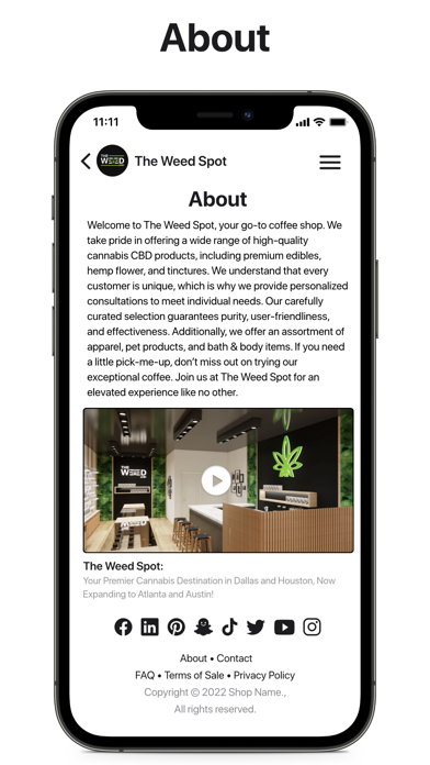 The Weed Spot Screenshot