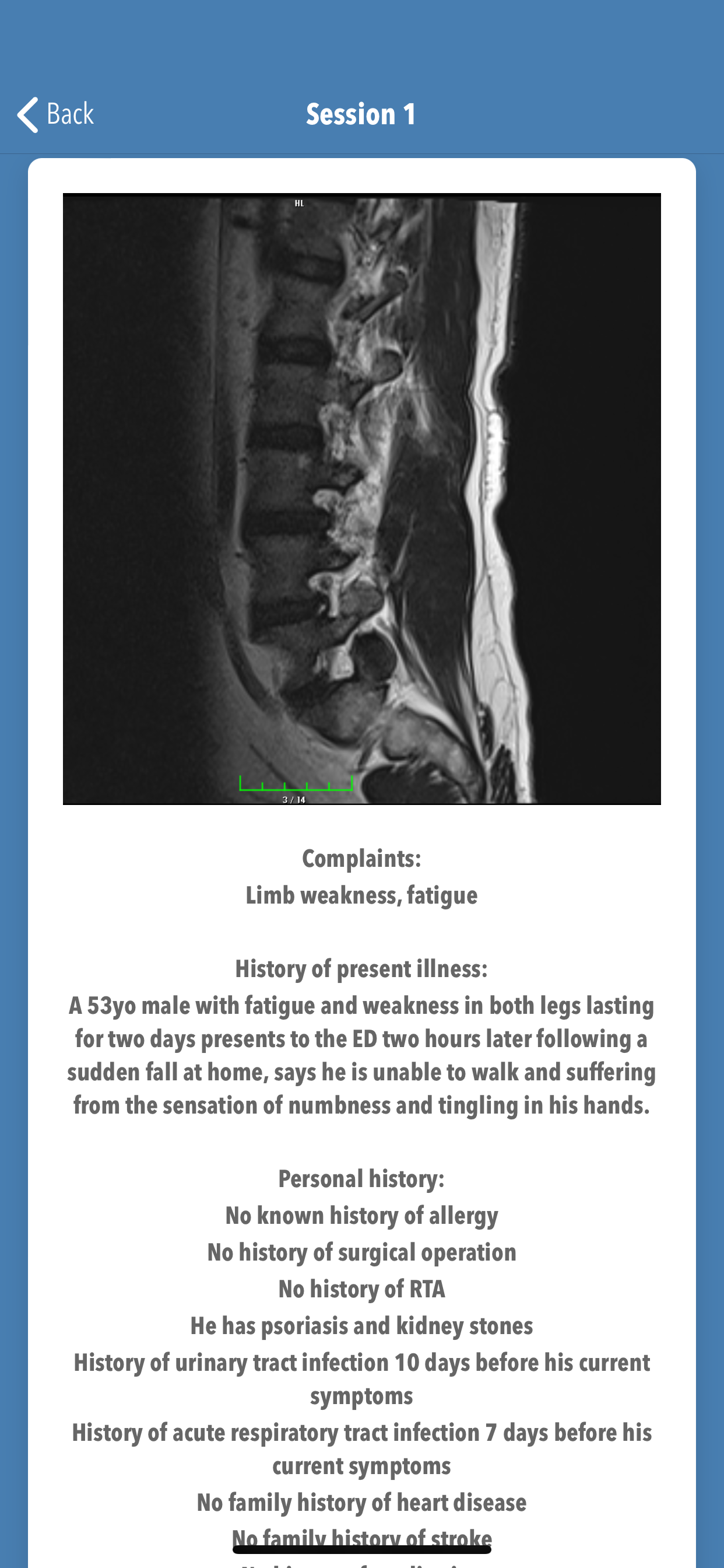 Diagnosis Time'
