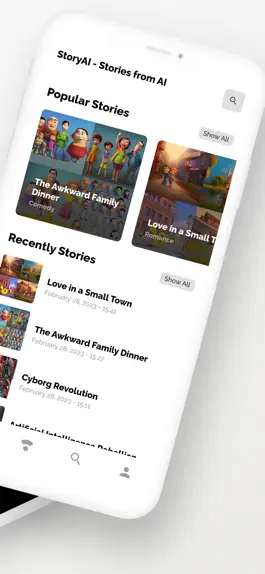 Game screenshot StoryAI: AI Generated Stories apk