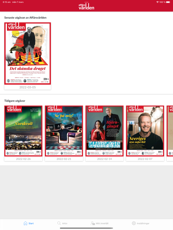 Screenshot #4 pour Affärsvärlden AFV