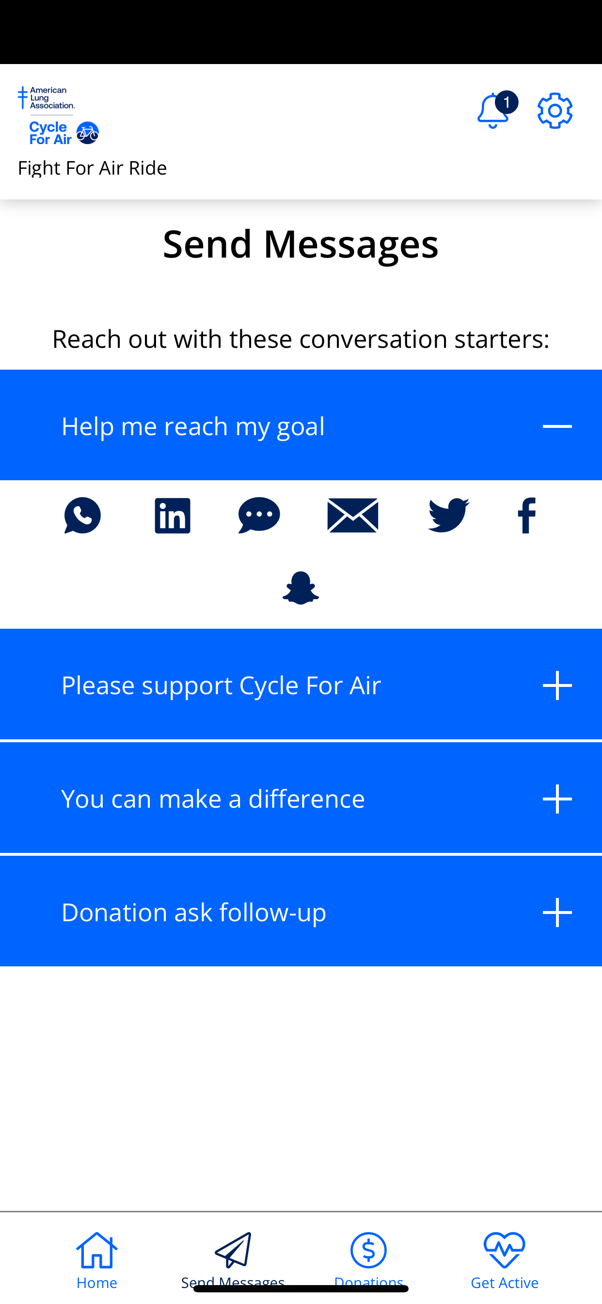 Cycle For Air