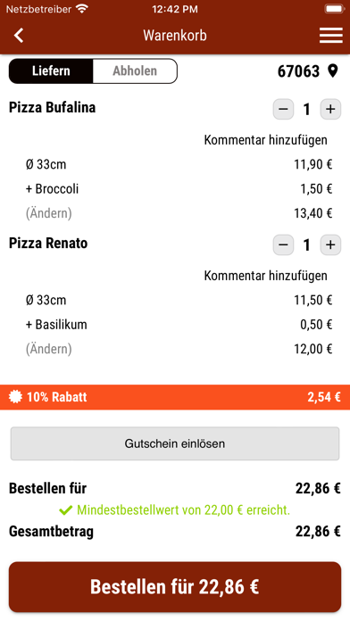 Ristorante Da Mario Screenshot