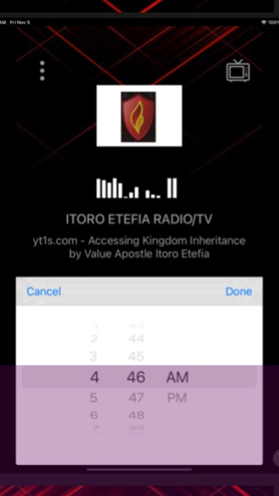 Itoro Etefia Radio/TV Screenshot