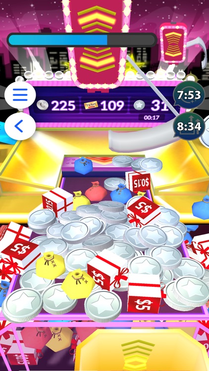 Cash Rewards-Crane Coin Pusher